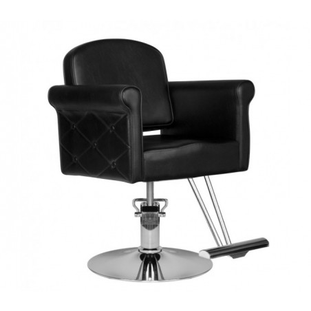 HAIR SYSTEM kirpyklos kėdė HS69, juoda
