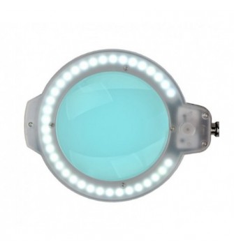 Lempa lupa  8012/5" juoda, tvirtinama ant stalo