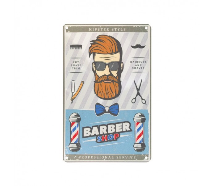 Stilinga lentelė barber salonui B057