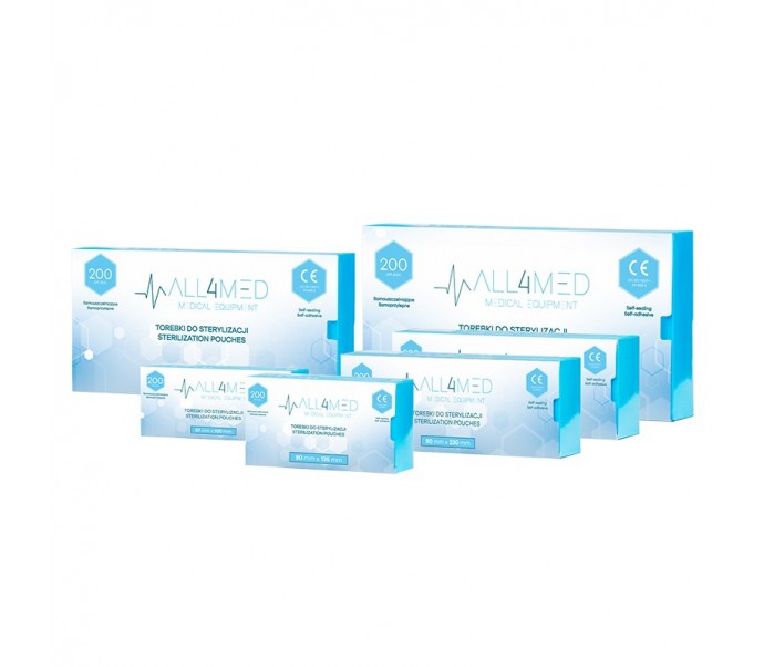 ALL4MED AUTOKLAVO STERILIZAVIMO VOKAI 135MM*250MM 200VNT.