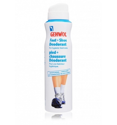 pėdų ir batų higienos dezodorantas, GEHWOL FOOT + SHOE DEO 150 ml