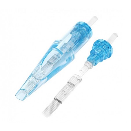 Kasetės taturuotėms bei tatuažui El Cartel 1223RM-1 10vnt. 0.35mm