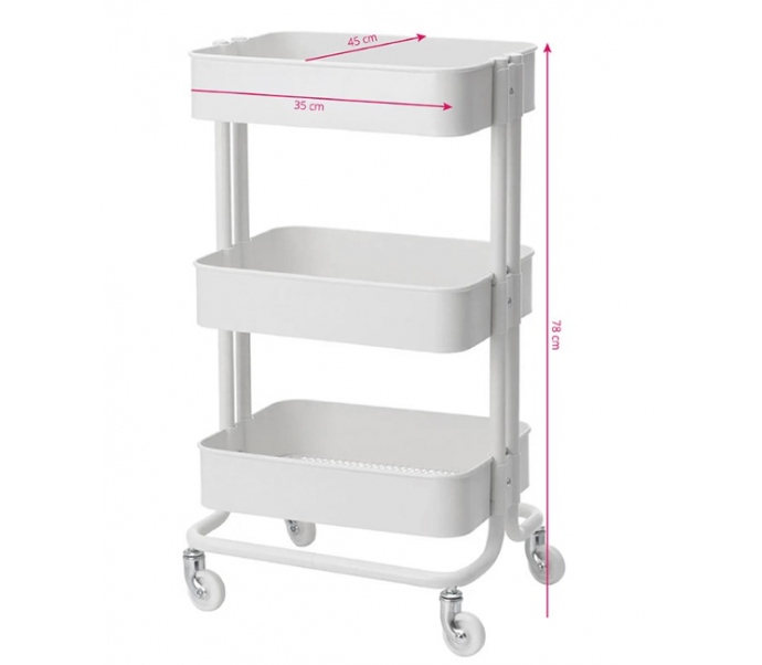 KOSMETOLOGINIS STALIUKAS HS05 BALTAS