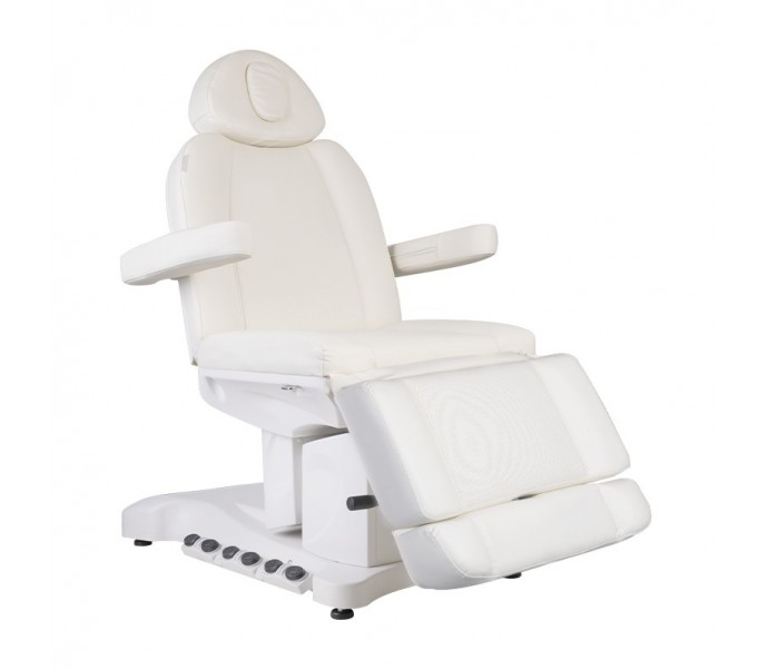 FOTEL KOSMETYCZNY ELEKTR. AZZURRO 708B EXCLUSIVE 4 SILN. PODGRZEWANY