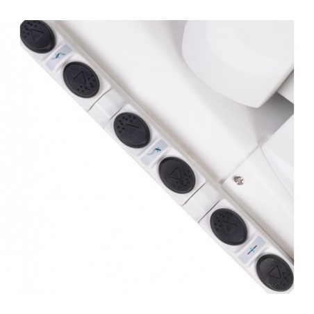 FOTEL KOSMETYCZNY ELEKTR. AZZURRO 708B EXCLUSIVE 4 SILN. PODGRZEWANY