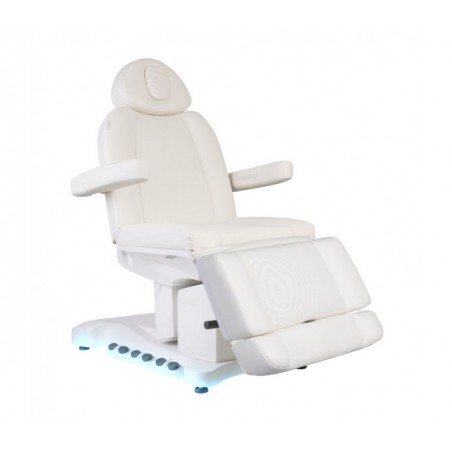 FOTEL KOSMETYCZNY ELEKTR. AZZURRO 708B EXCLUSIVE 4 SILN. PODGRZEWANY