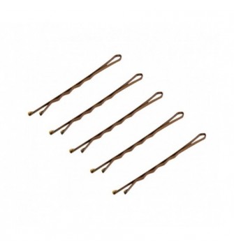 WSUWKI FRYZJERSKIE DO WŁOSÓW 120 SZT E-57 5,6CM ZŁOTE
