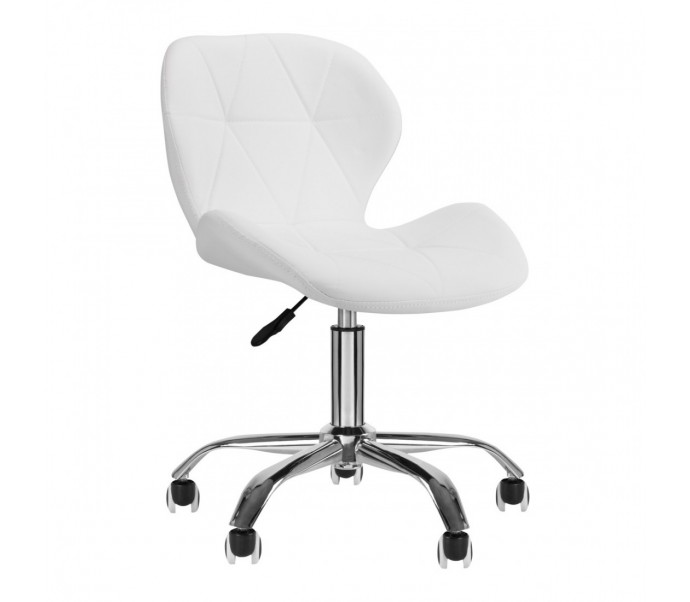 TABORET KOSMETYCZNY QS-06 BIAŁY