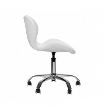 TABORET KOSMETYCZNY QS-06 BIAŁY