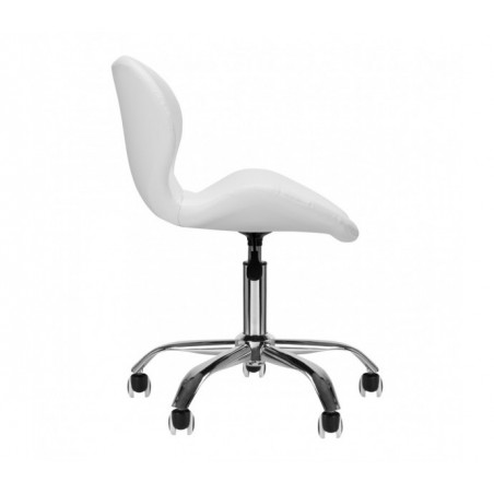 TABORET KOSMETYCZNY QS-06 BIAŁY