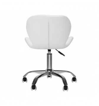 TABORET KOSMETYCZNY QS-06 BIAŁY