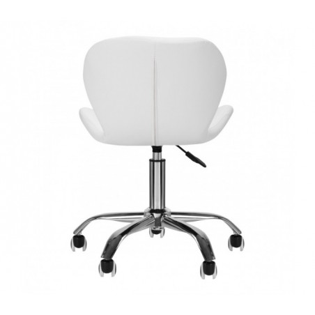 TABORET KOSMETYCZNY QS-06 BIAŁY