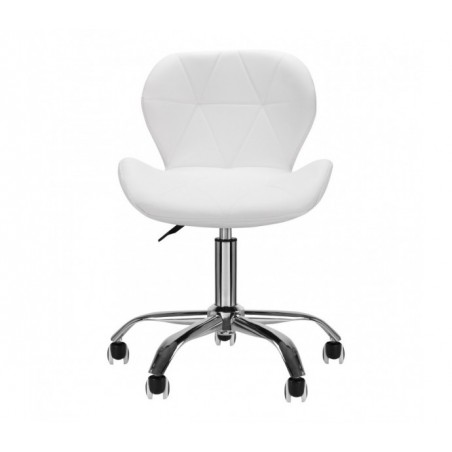 TABORET KOSMETYCZNY QS-06 BIAŁY