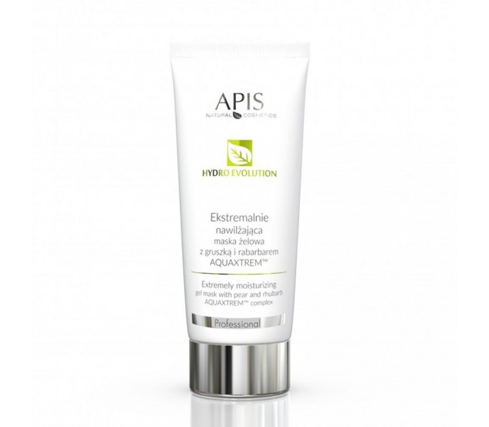 APIS "Hydro Evolution" ypač drėkinama gelio kaukė su kriaušėmis ir rabarbarais AQUAXTREM 200ml