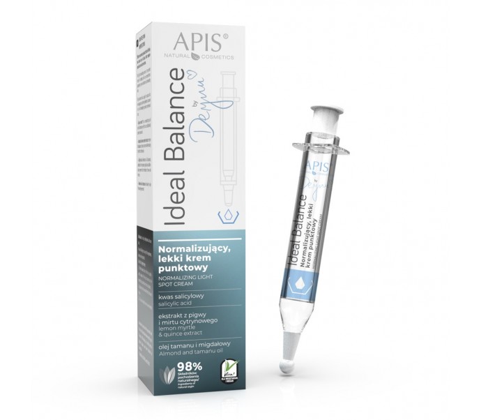 APIS Ideal Balance By Deynn, normalizuojantis lengvas kremas, 10 ml