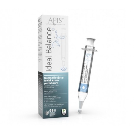 APIS Ideal Balance By Deynn, normalizuojantis lengvas kremas, 10 ml