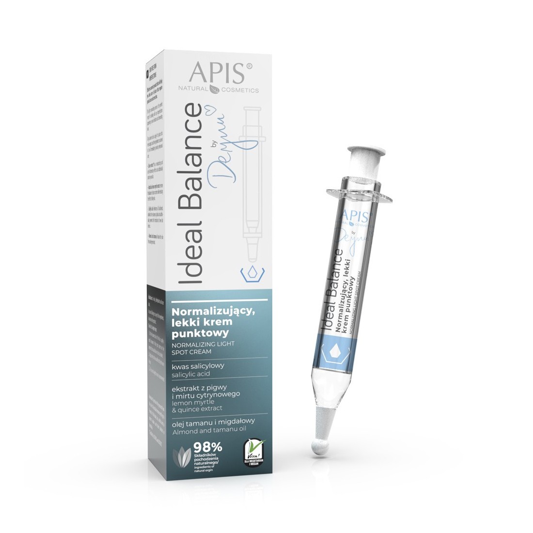 APIS Ideal Balance By Deynn, normalizuojantis lengvas kremas, 10 ml