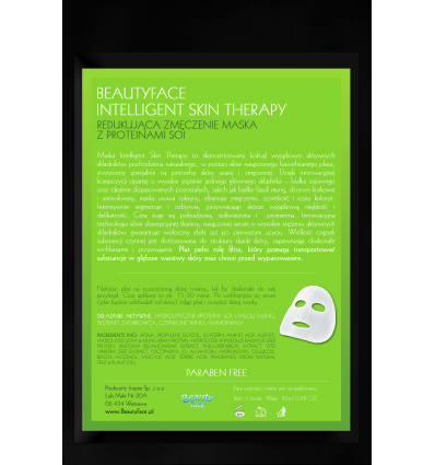 Intelligent Skin Therapy PRO Eko pluošto veido kaukė "SOYA PROTEIN"