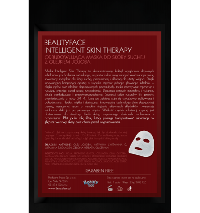 Intelligent Skin Therapy PRO Eko pluošto veido kaukė "JOJOBA OIL"