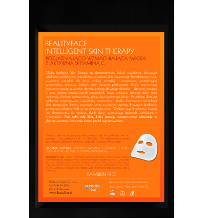 Intelligent Skin Therapy PRO Eko pluošto veido kaukė "ACTIVE VITAMIN C"