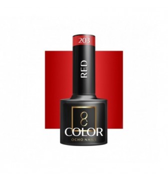 OCHO NAILS Lakier hybrydowy red 203 -5 g