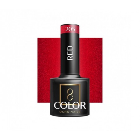 OCHO NAILS Lakier hybrydowy red 205 -5 g