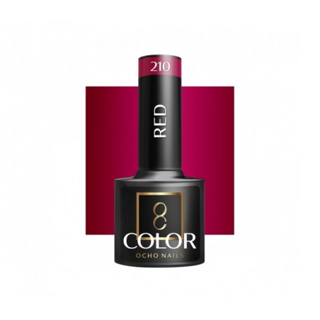 OCHO NAILS Lakier hybrydowy red 210 -5 g