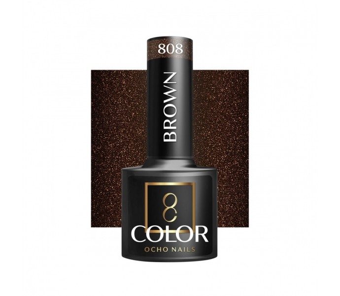 Gelinis lakas OCHO NAILS Brown 808