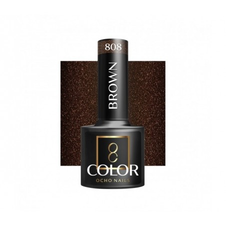 Gelinis lakas OCHO NAILS Brown 808