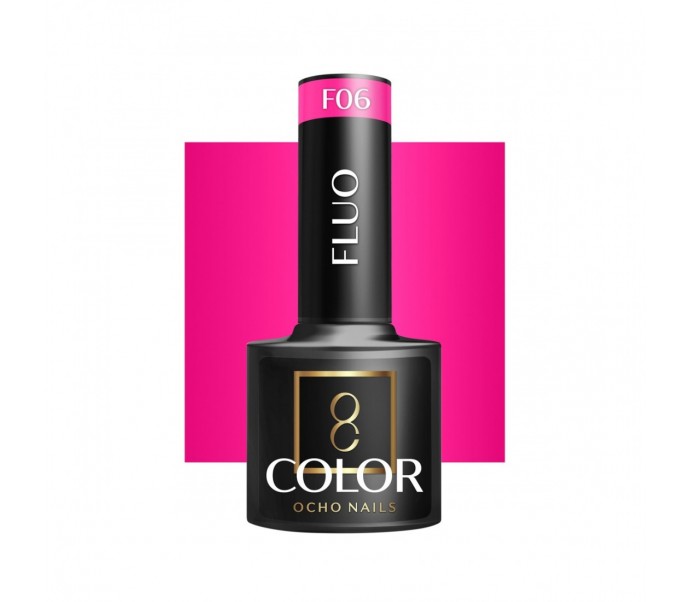 OCHO NAILS Lakier hybrydowy fluo F06 -5 g