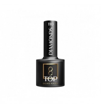 OCHO NAILS Top hybrydowy Diamonds no wipe 110 -5 g