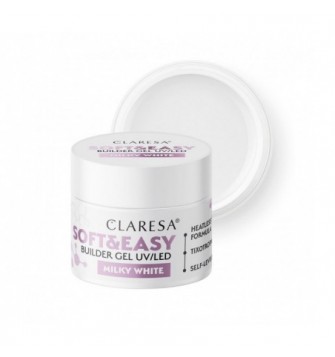 Claresa żel budujący Soft&Easy gel milk white 45g 
