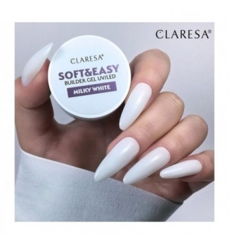 Claresa żel budujący Soft&Easy gel milk white 45g 