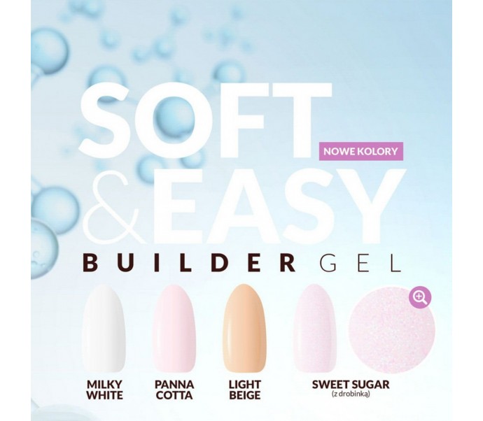 Claresa żel budujący Soft&Easy gel sweet sugar 12g 