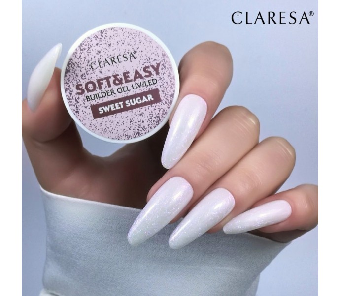 Claresa żel budujący Soft&Easy gel sweet sugar 12g 
