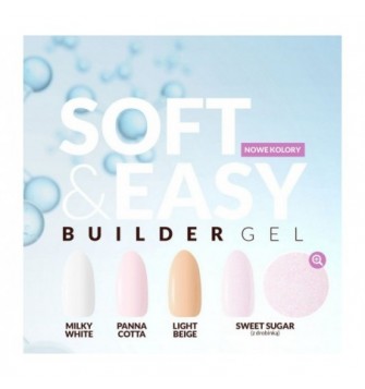 Claresa statybinis gelis Soft&Easy light beige 90g