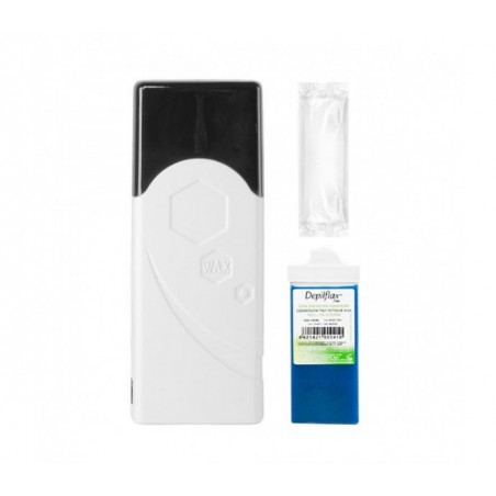 iWax depiliacijos rinkinio volelis Single F-0 40W baltas + volelis + depiliacijos juostelės