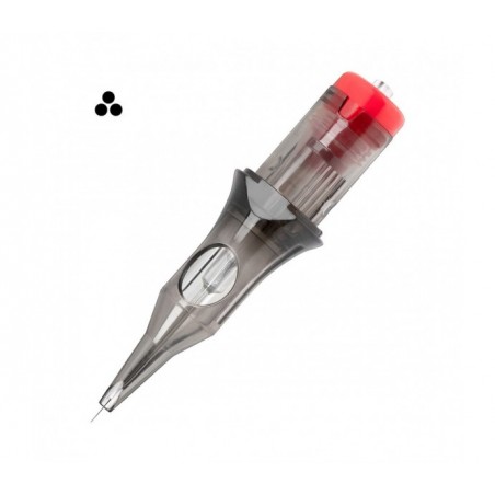 El Cartel V2 tatuiruočių kasetė - 0,35 3RL Ilgas kūgis 10 vnt.