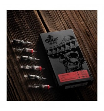 El Cartel V2 tatuiruočių kasetė - 0,35 3RL Ilgas kūgis 10 vnt.