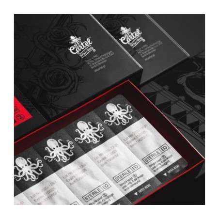 El Cartel V2 tatuiruočių kasetė - 0,30 9RL Ilgas kūgis 10vnt.