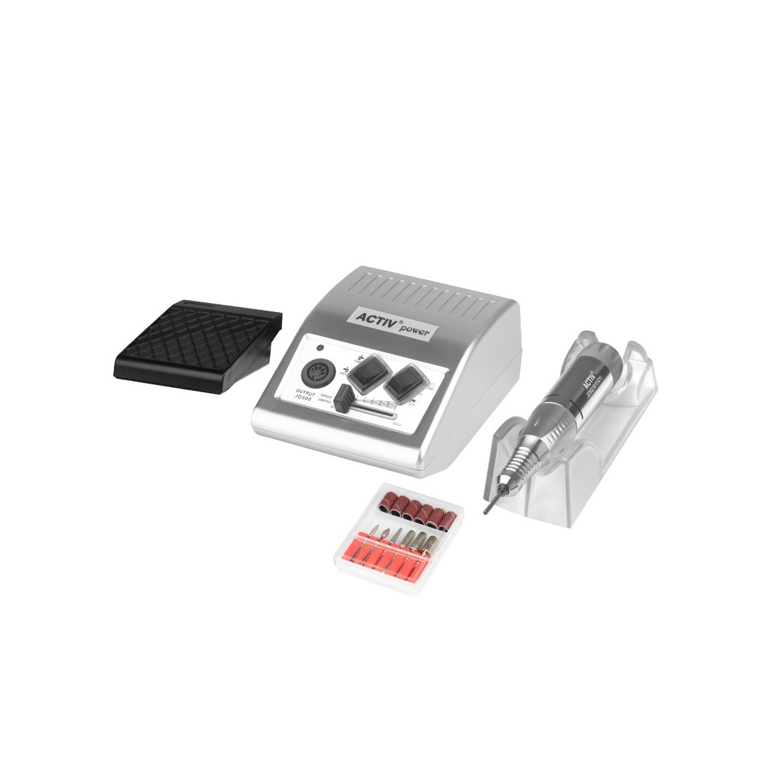 NAGŲ FREZA MANIKIŪRUI IR PEDIKIŪRUI JD 500 SILVER