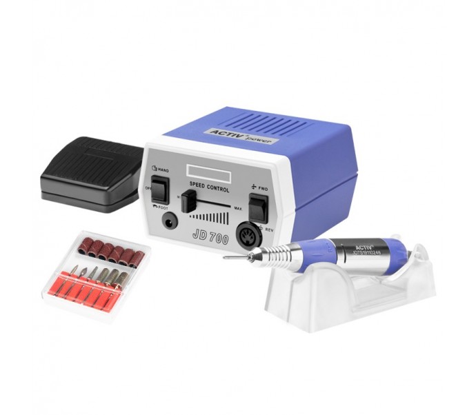 NAGŲ FREZA MANIKIŪRUI IR PEDIKIŪRUI JD 700 VIOLET