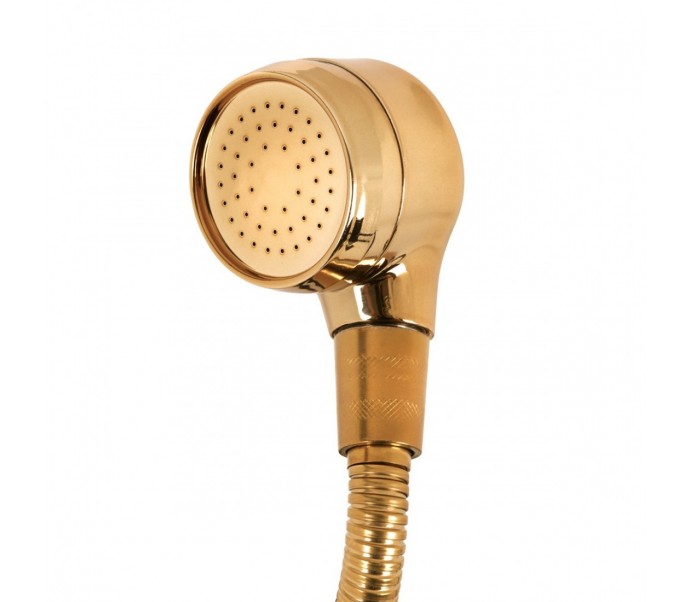 Auksinis kirpyklinės plautuvės maišytuvas