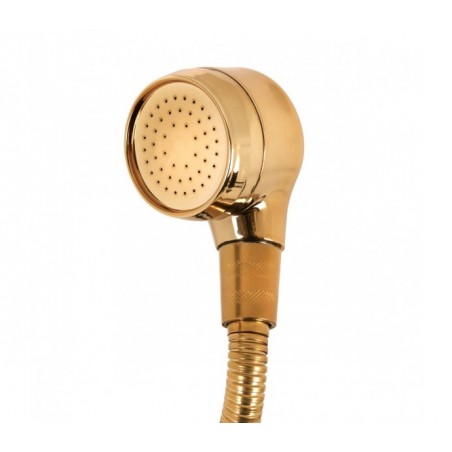 Auksinis kirpyklinės plautuvės maišytuvas