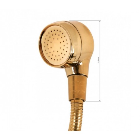 Auksinis kirpyklinės plautuvės maišytuvas