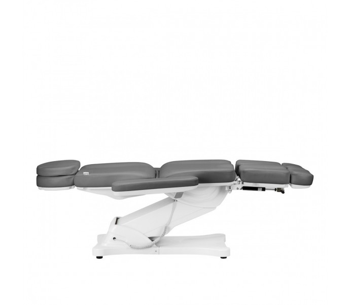 Elektryczny fotel kosmetyczny SILLON CLASSIC 2 silniki pedi szary