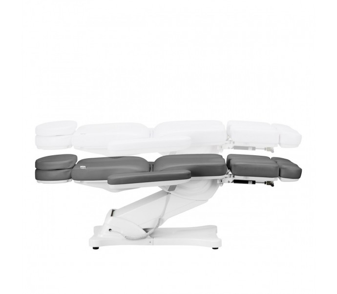 Elektryczny fotel kosmetyczny SILLON CLASSIC 2 silniki pedi szary