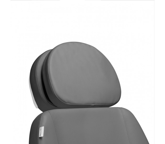 Elektryczny fotel kosmetyczny SILLON CLASSIC 2 silniki pedi szary