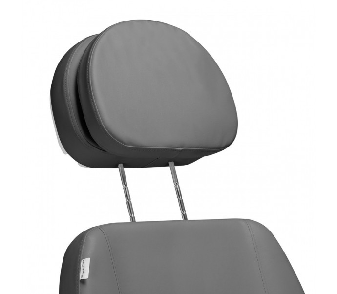 Elektryczny fotel kosmetyczny SILLON CLASSIC 2 silniki pedi szary