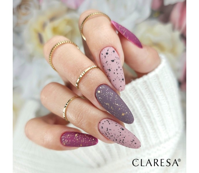 Claresa topas matinis Bubblebe lipnumo aukso spalvos -5g